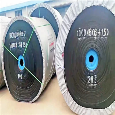Sabuk Konveyor EP Karet Tahan Abrasi Untuk Semen