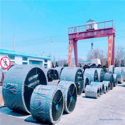 Sabuk Konveyor Pipa ST1250 Kabel Baja Karet Tahan Abrasi