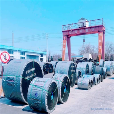 ST1600 Steel Cord Conveyor Belt Tahan Panas Untuk Aluminium